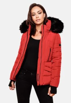 Navahoo Winterjassen Winterjas Adele Dames Rood -Navahoo 5b2e9fa1d528d5fc76e60e30af837f9a scaled