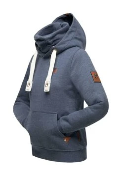 Navahoo Raniaa - Hoodie - Dusty Blue Melange -Navahoo d6635827d7cd48359e789a86ba6fb9eb