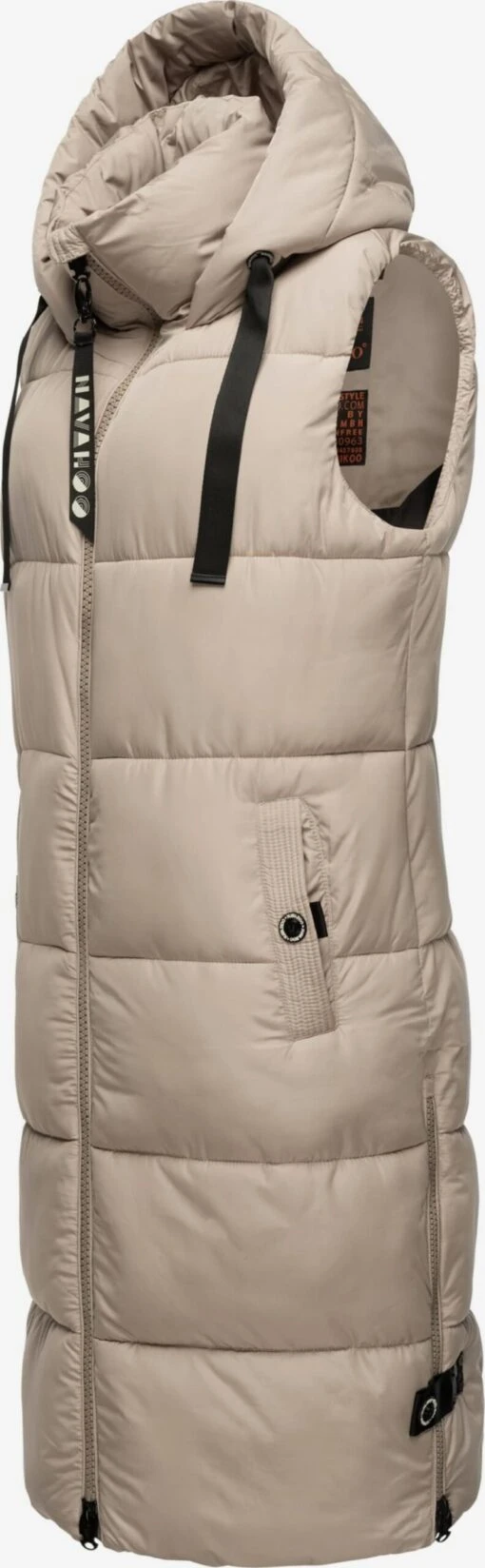 Navahoo Bodywarmers Bodywarmer Dames Beige -Navahoo edfe072d3a66145bc53421d5c1fc247c scaled